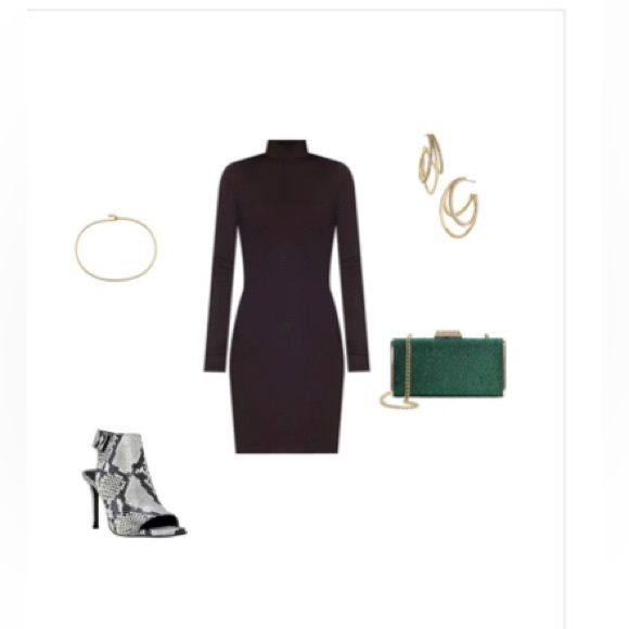 Vince Camuto Anglessi Snake Print Leather Heel Dress Sandals size 7.5 with box - Picture 7 of 16